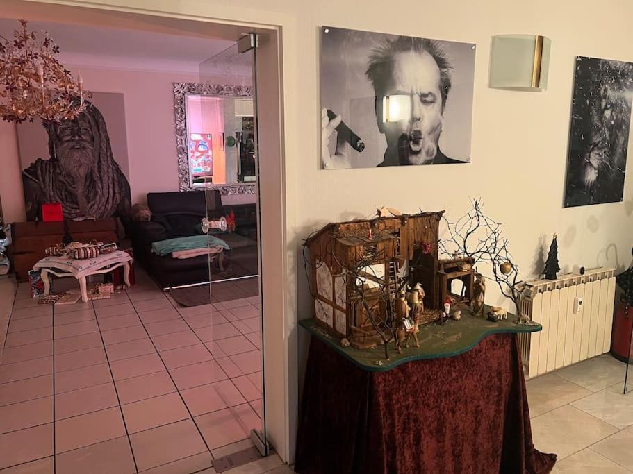 Villa Casa Blanca Mit Privatem Schwimmbad 26 Grad Und Sauna ドゥイスブルグ エクステリア 写真