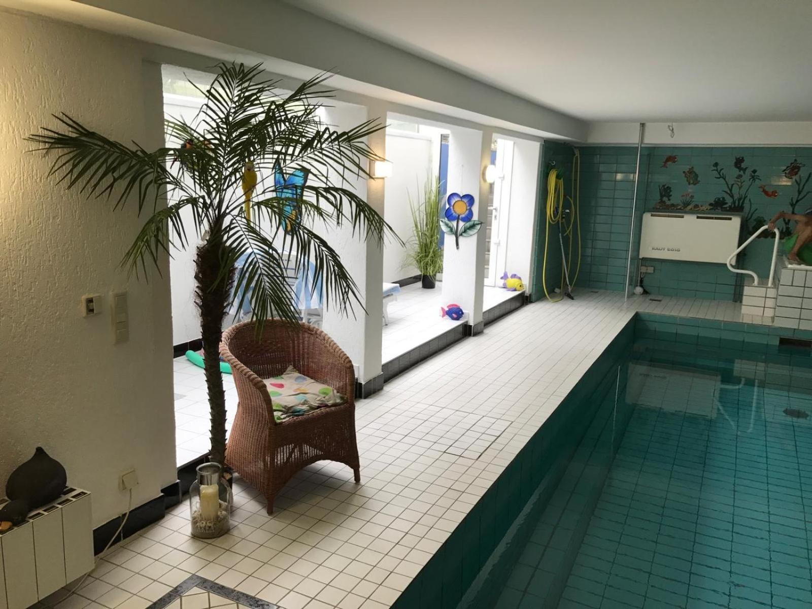 Villa Casa Blanca Mit Privatem Schwimmbad 26 Grad Und Sauna ドゥイスブルグ エクステリア 写真